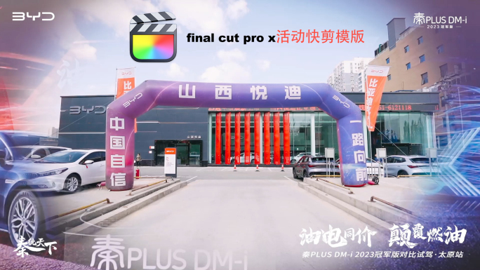 FCPX活动30S快剪模版