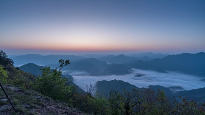 云海日出延时