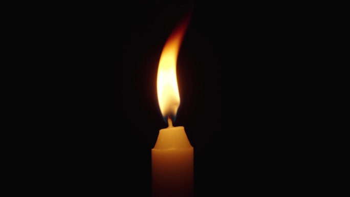 蜡烛 烛光 祈福 微弱的烛光 火灾预警