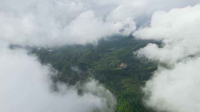 圭峰山云海5.4k航拍视频