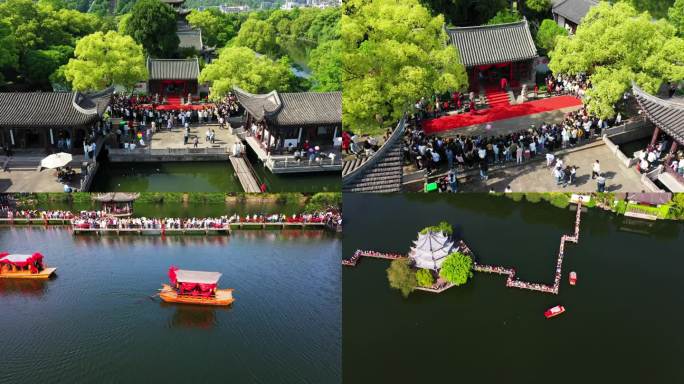 临海东湖水上婚礼