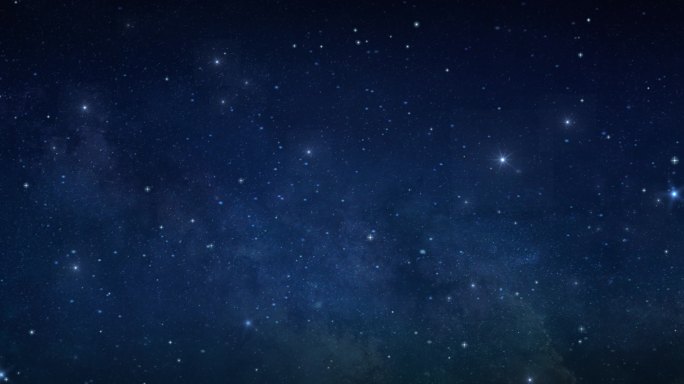 唯美星空星星闪烁