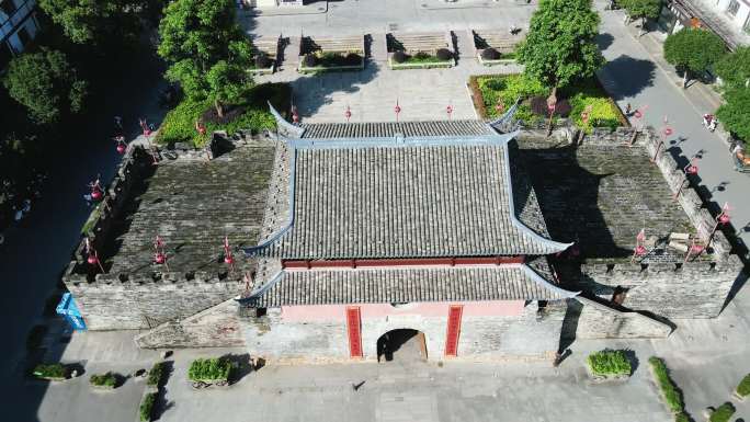 合集福建汀州古城4A景区航拍