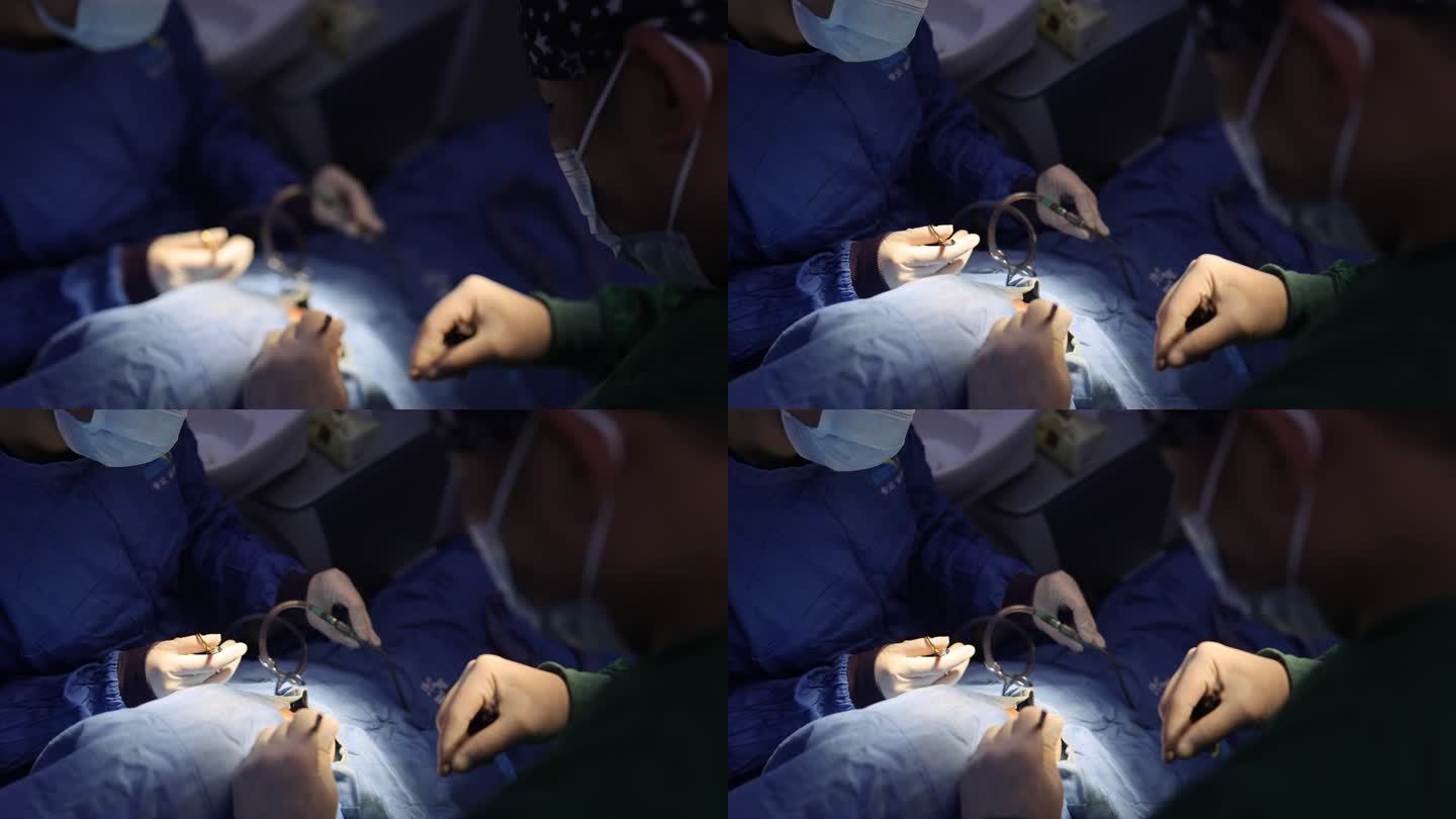 种植牙手术医生做手术种植体口腔手术50帧