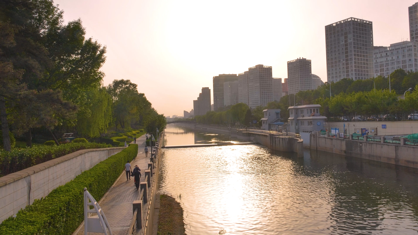 北京通惠河城市水系
