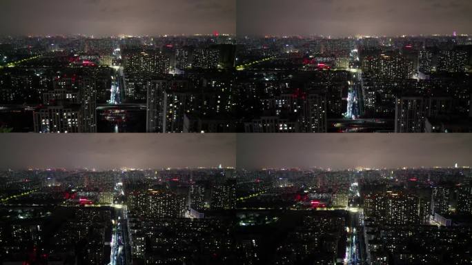 0504郑州南三环俯瞰夜景