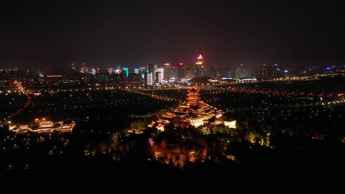 南通狼山夜景