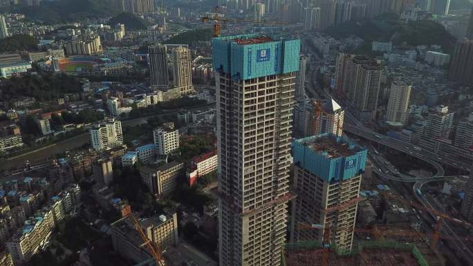 钢筋混凝土 中国建工 楼房建设