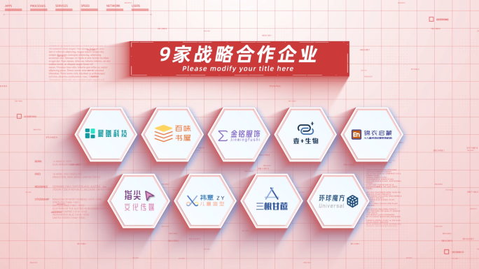 【9】企业合作加盟九大logo展示