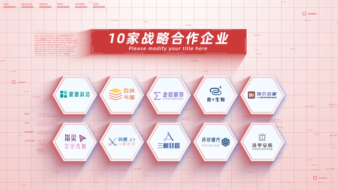 【10】企业合作加盟十大logo展示