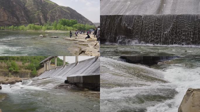 桃林口水库放水流水4K100p