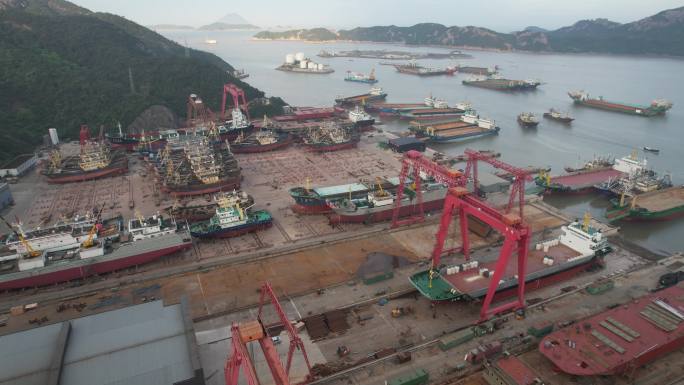 台州温岭松门造船厂航拍DJI_0664