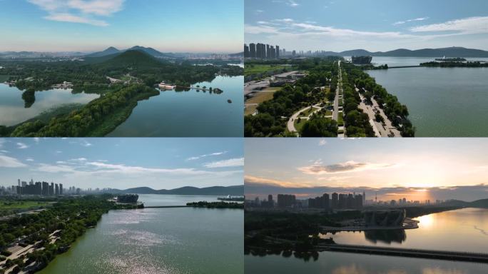 云龙山 云龙湖 城市风光 山川秀美