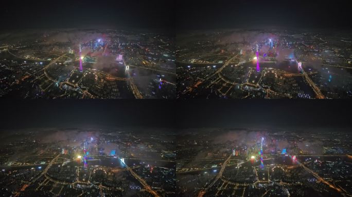 广州塔 珠江新城 超高空 客机视角
