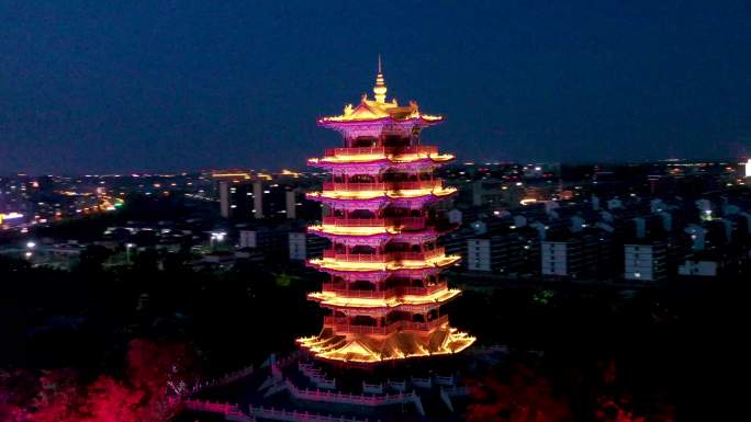 航拍临沂市沂河新区风景