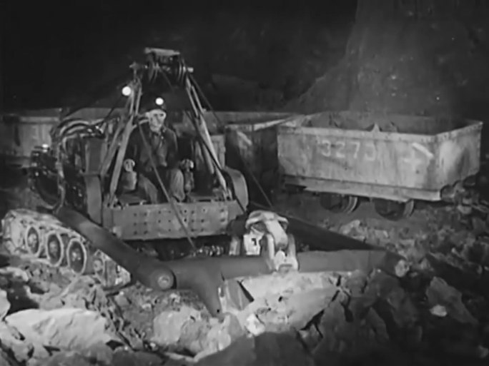 40年代铅矿资源 井下矿山   矿石层