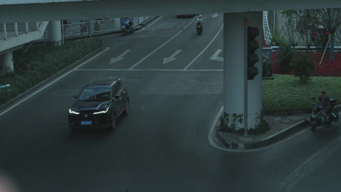 【4K原画】重庆城市街道车流交通桥梁