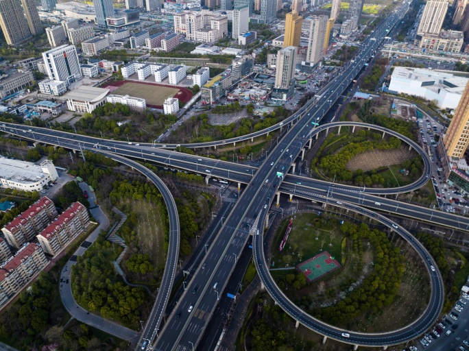 5.2K南通城市高架道路延时