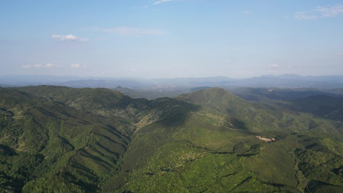 俯瞰大地山脉