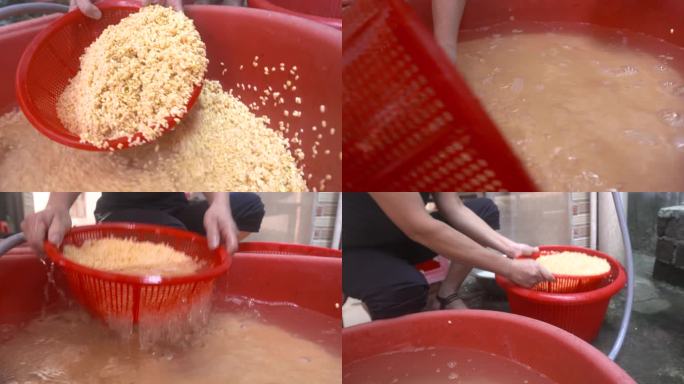 4kl1蕉园村 裹蒸粽 食材准备清洗2