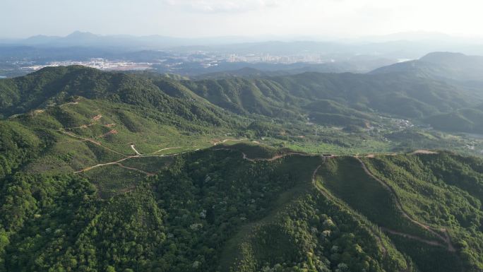 俯瞰大地山脉