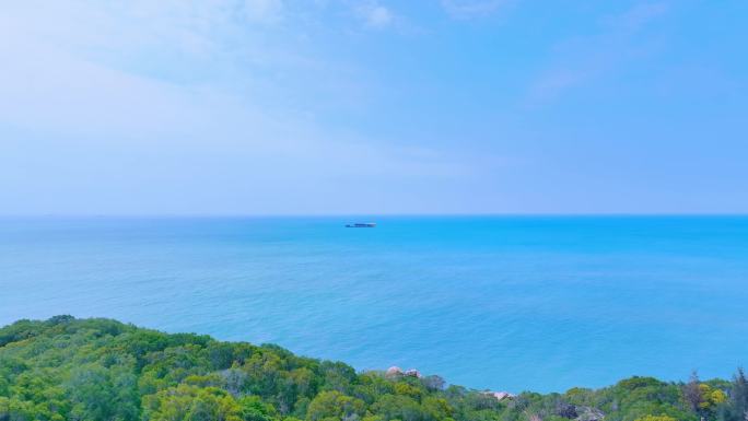 海边大海海边露营南澳岛