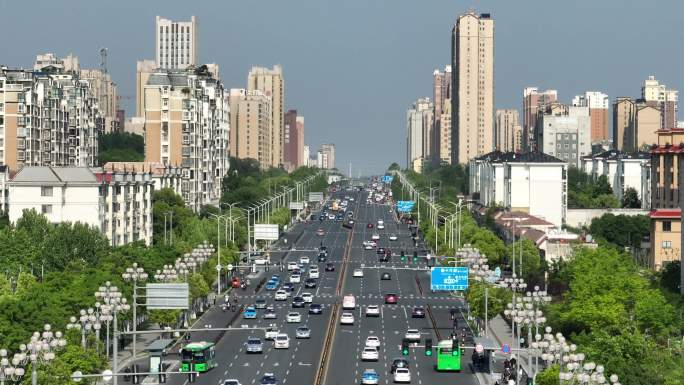 信阳城市大景