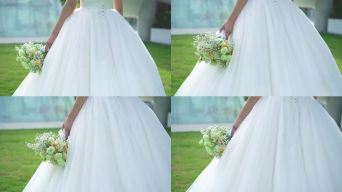 手镯 待嫁的新娘 婚纱 白色婚纱