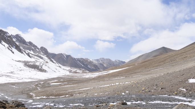 岗什卡雪山延时摄影