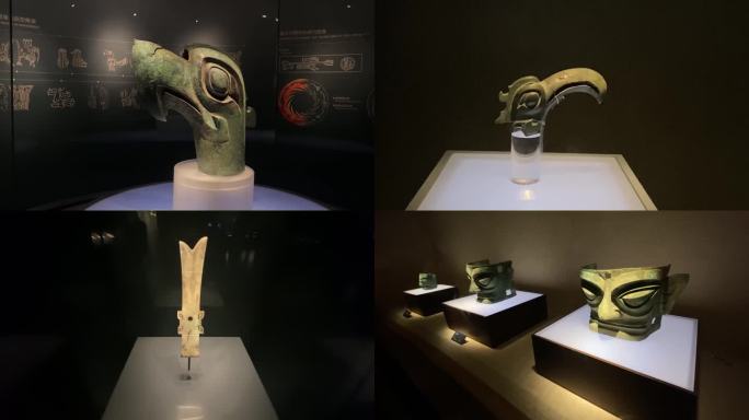 广汉三星堆博物馆文物展示