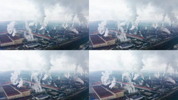 生态环境工厂排放的有害气体