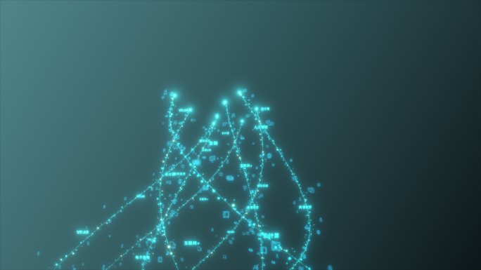 科技 粒子 线条