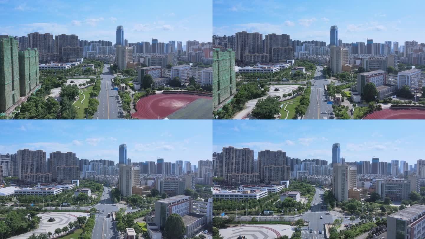 赣州宝能城城市4K航拍
