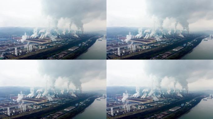 生态环境工厂排放的有害气体