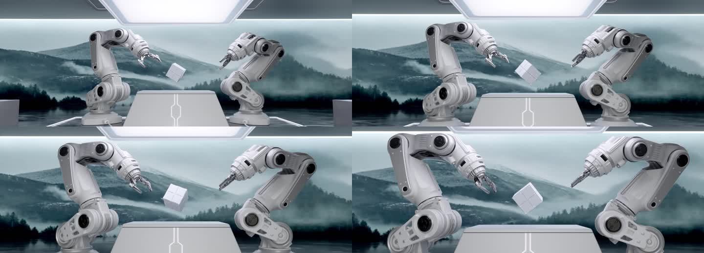 机械臂AI智能动态