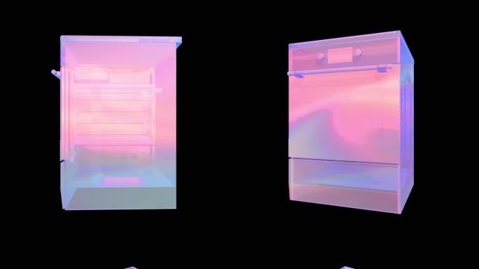 赛博朋克 烤箱烘焙微波炉家电厨具厨房智能