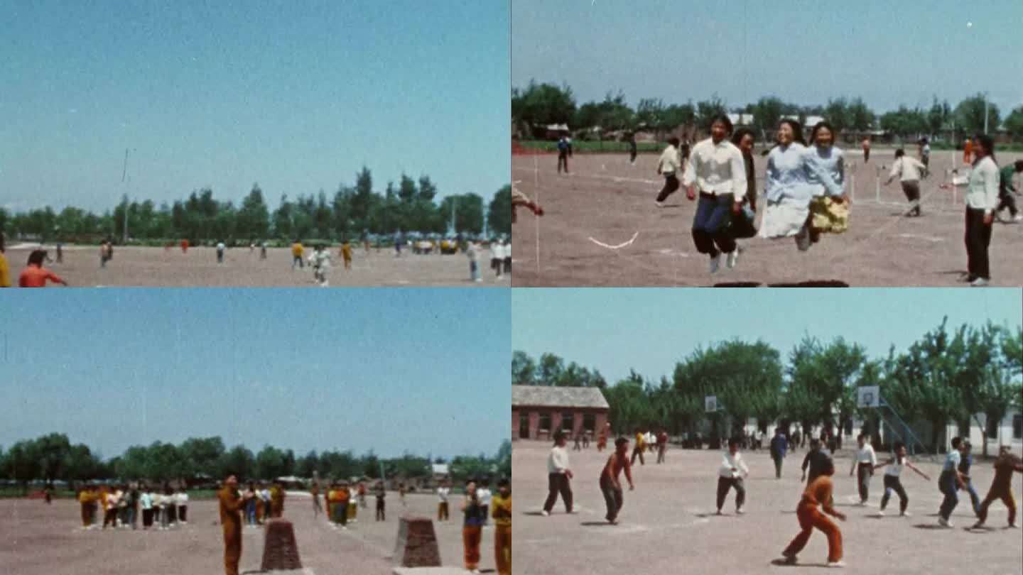 1970年 学生课间活动
