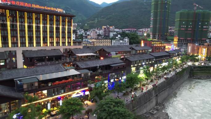 怒江夜景  怒江夜景  泸水夜景