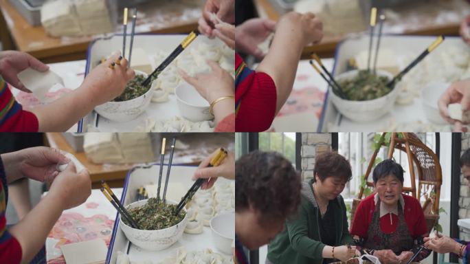 上海阿姨包饺子馄饨 传统手艺