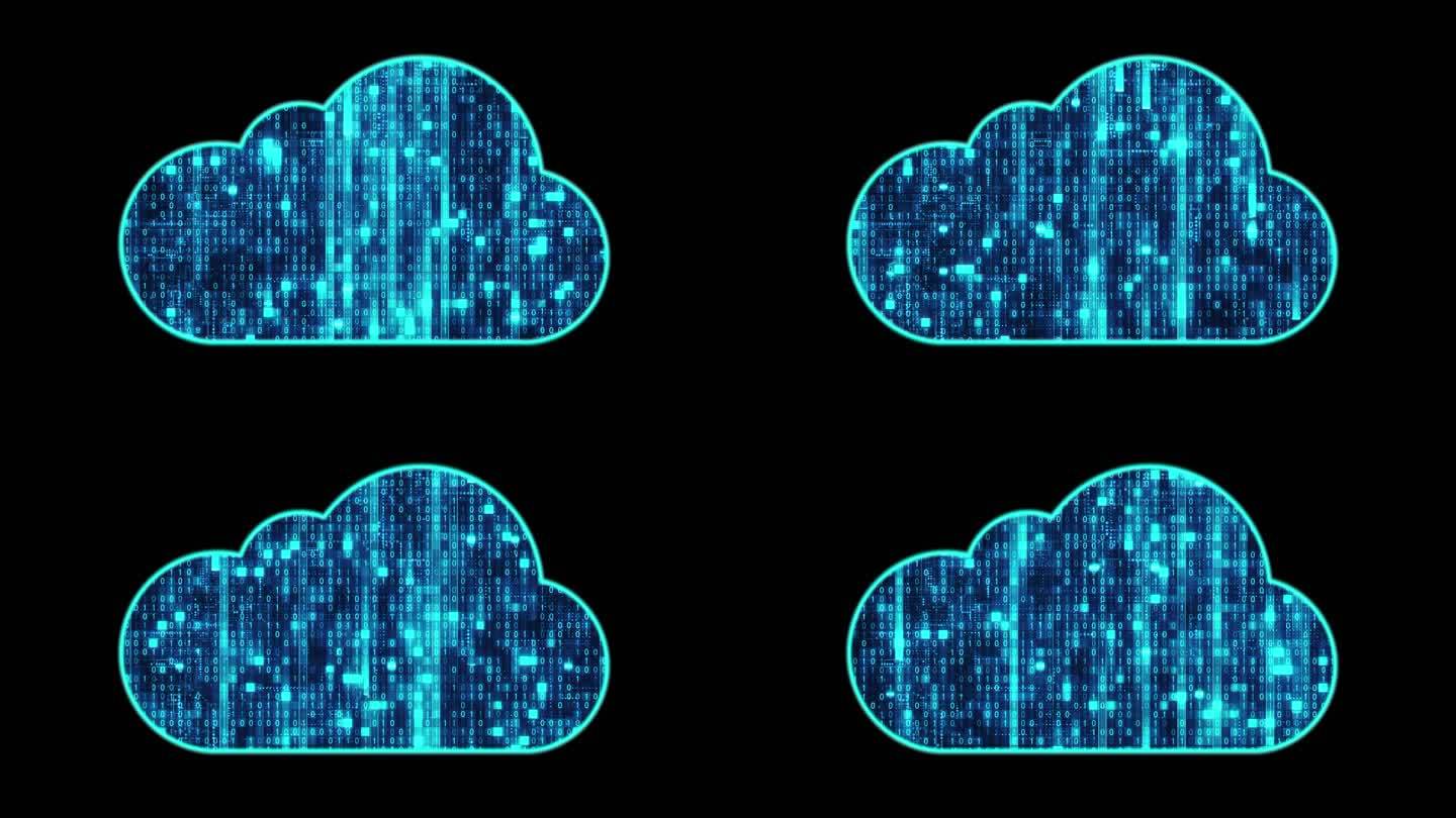 大数据数字云素材