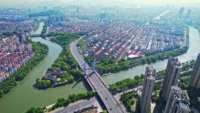 余姚城市大全景