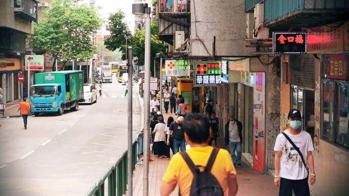 澳门街道街景纪实