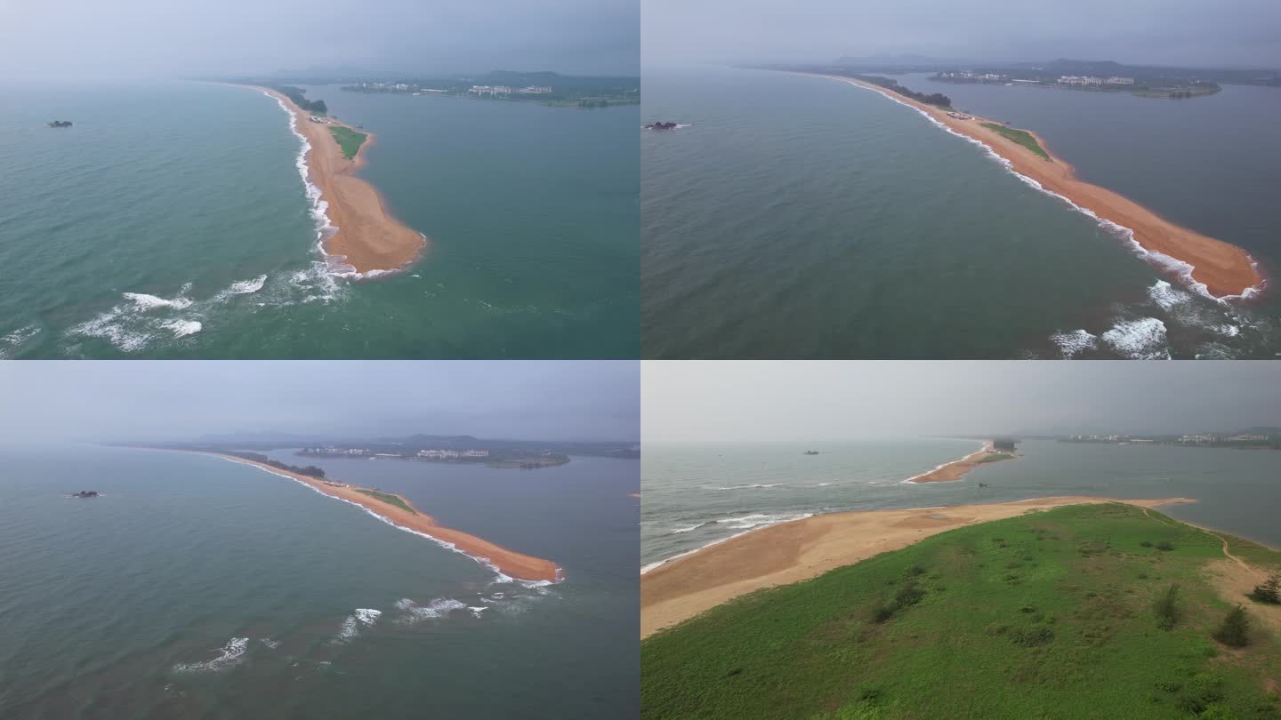 海南琼海博鳌玉带滩博鳌论坛海岸线