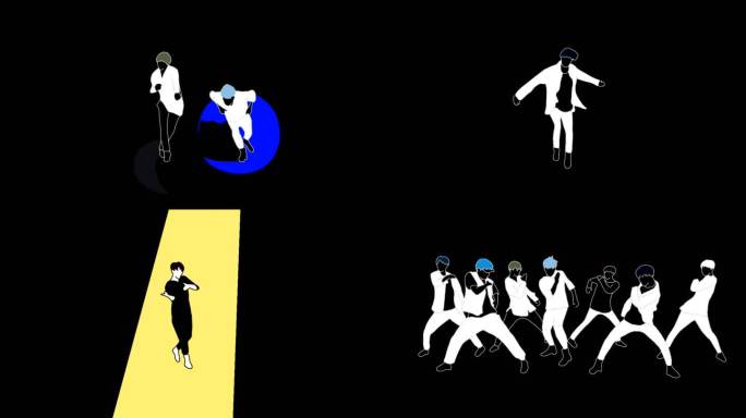 BTS  ‘DNA’ 跳舞