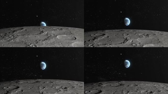4K站在月球看地球第三版