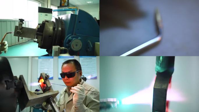 焊接 焊接火花 工厂车间