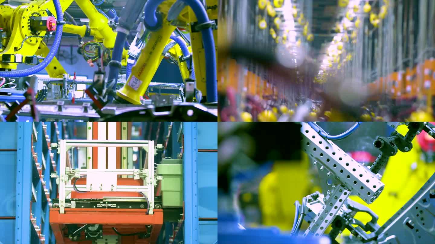 机械生产 生产线 自动化