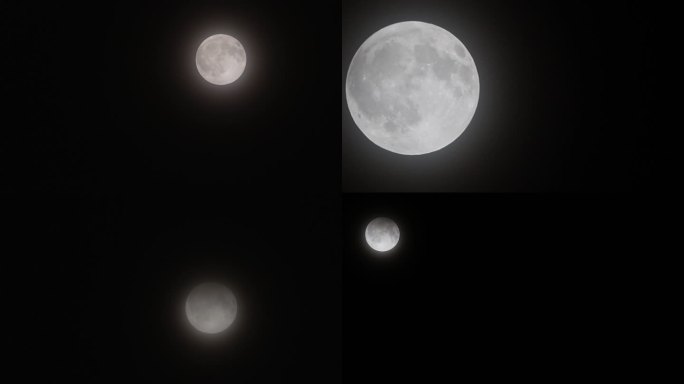 月全食 月亮 半影月食 彩云追月 满月