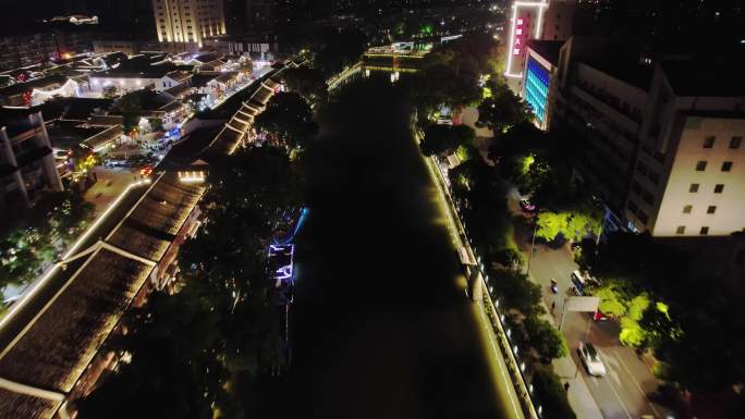 余姚阳明古镇夜景