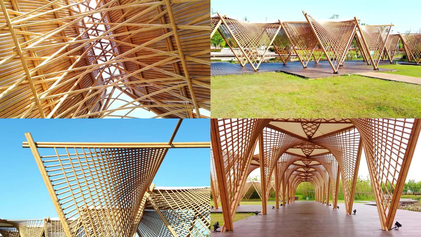 公园仿竹制造工艺